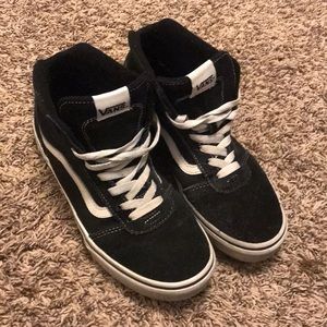 Black high top vans